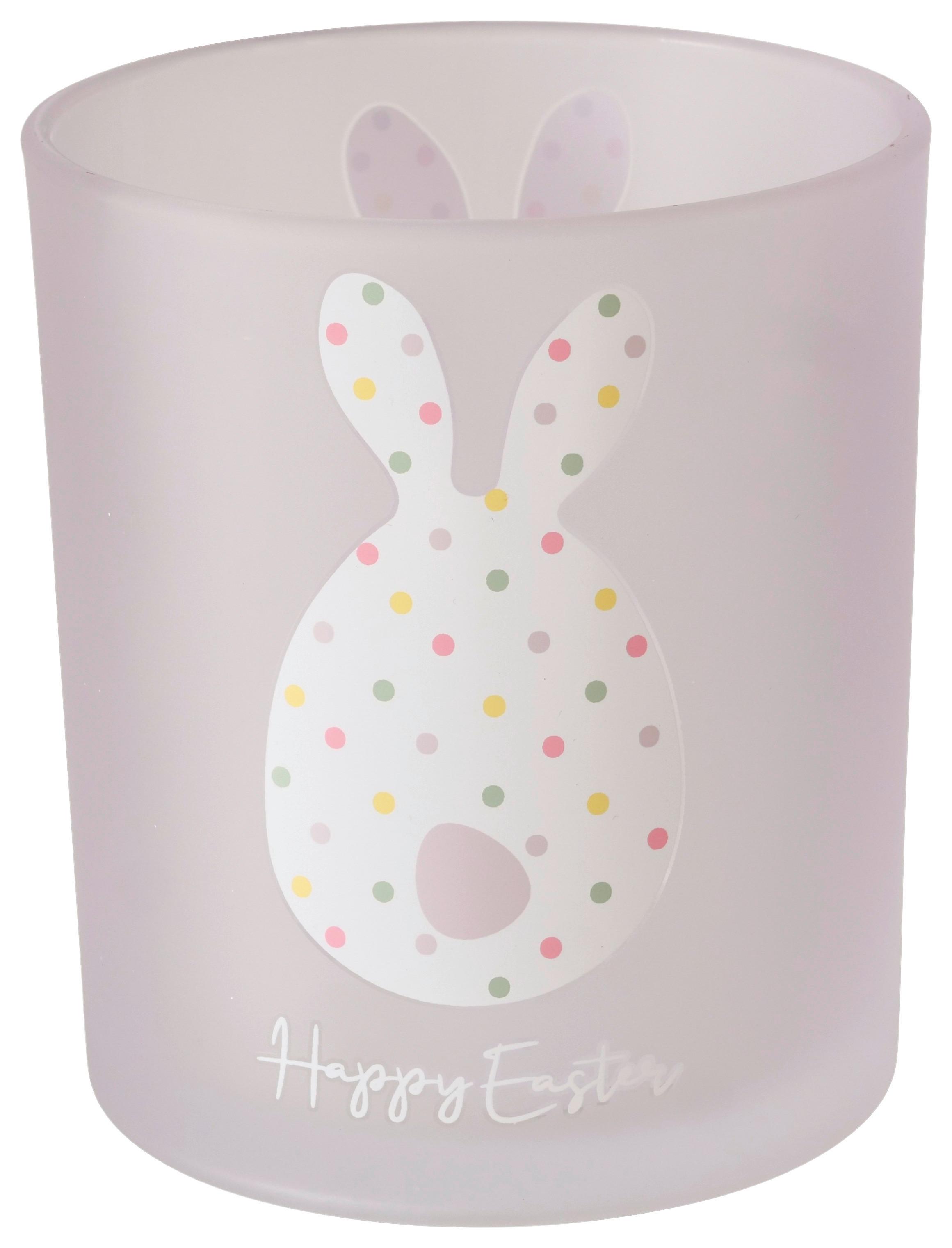 Teelichthalter Eggard I Lila - Lila, Basics, Glas (9/10,2cm) - Mömax