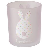 Teelichthalter Eggard I Lila - Lila, Basics, Glas (9/10,2cm) - Mömax