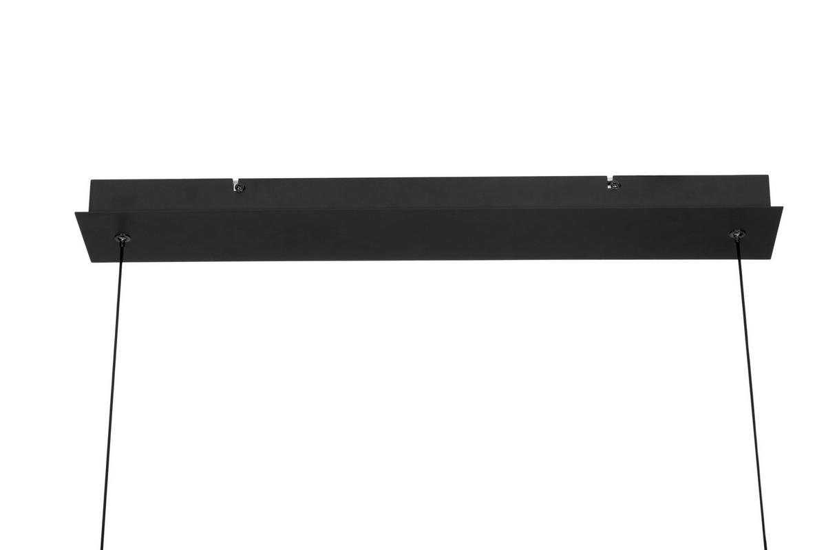 LAMPA WISZĄCA LED AERO - czarny, Design, metal (98/45/150cm) - Dieter Knoll