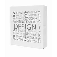 Schlüsselkasten Weiß - Weiß, MODERN, Metall (22/24/5cm) - Mömax