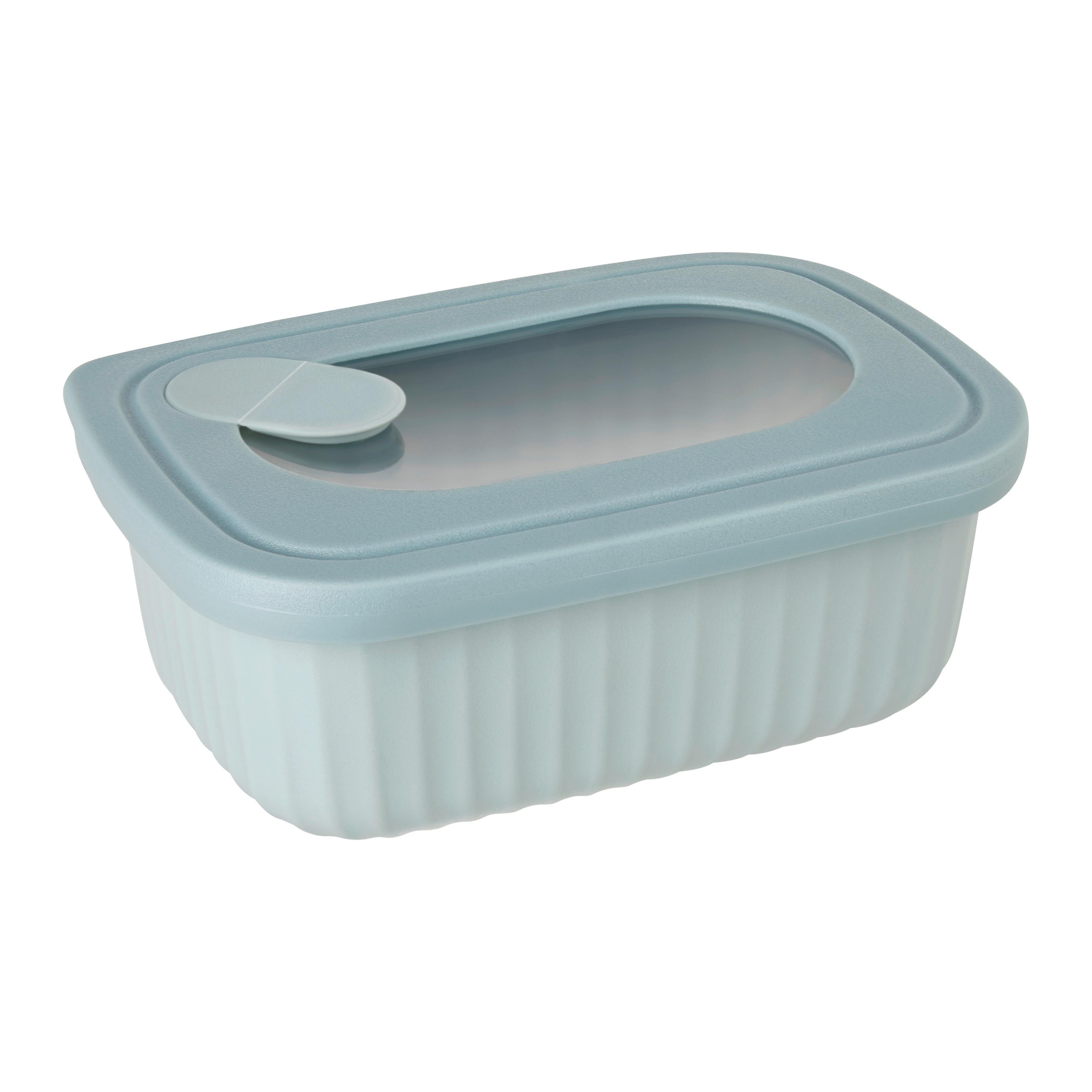 Vorratsdose Betty S In Blau/transparent - Blau/Transparent, Modern, Kunststoff (14/5,4/9,8cm) - Modern Living