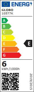 LED-Leuchtmittel 10577K max. 6 Watt - Klar, Glas/Metall (3,5/9,8cm)