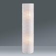 Lampadar Francesco - Culoare crom/Alb, KONVENTIONELL, Hârtie/Metal (27,5/120cm) - Based