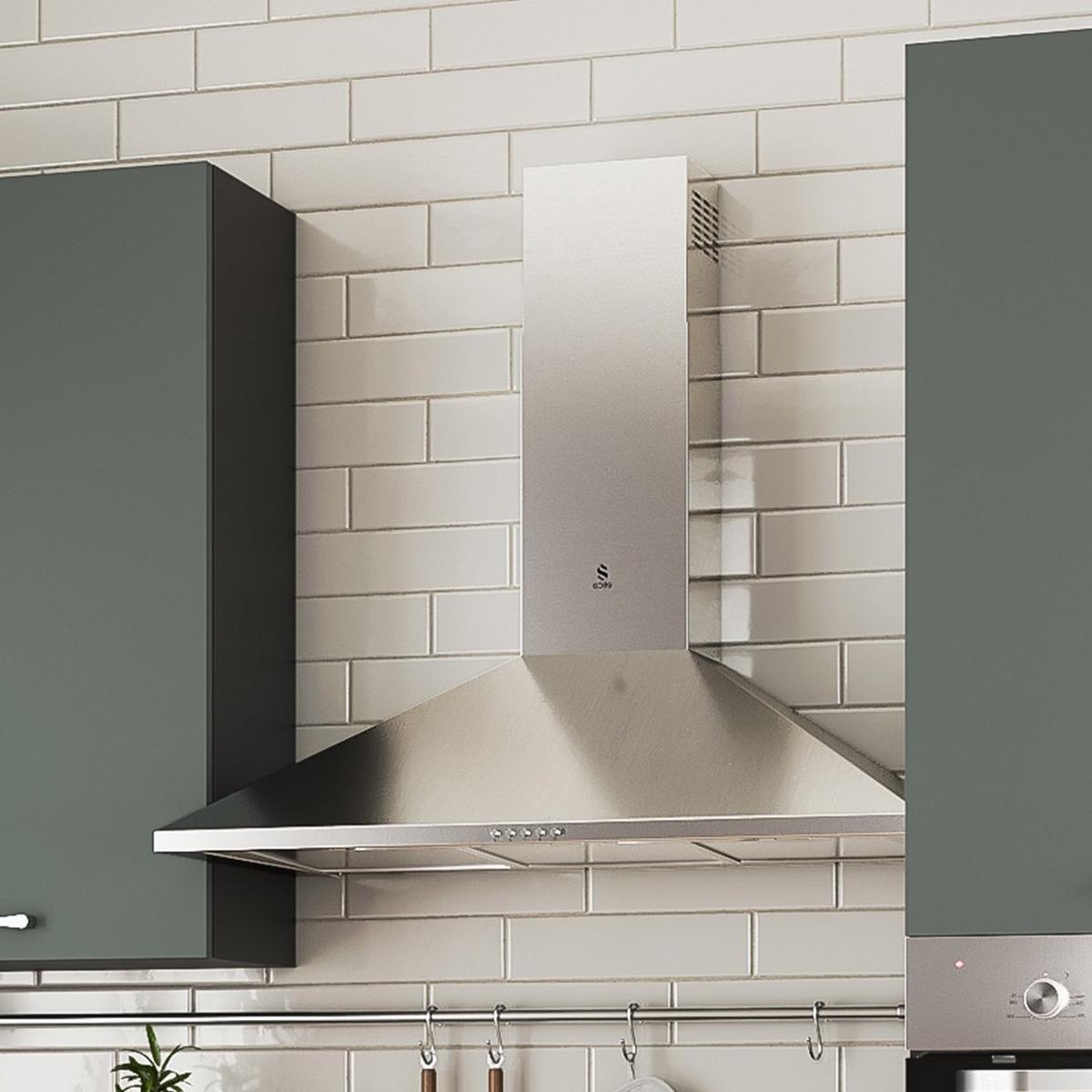 Blok Kuhinja S Aparatima Glen - zelena/antracit, Moderno, drvni materijal/metal (330/240/60cm) - Modern Living