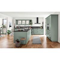 Kuhinja Cascada - zelena/boje škriljevca, Romantično / ladanjski, drvni materijal - Nobilia
