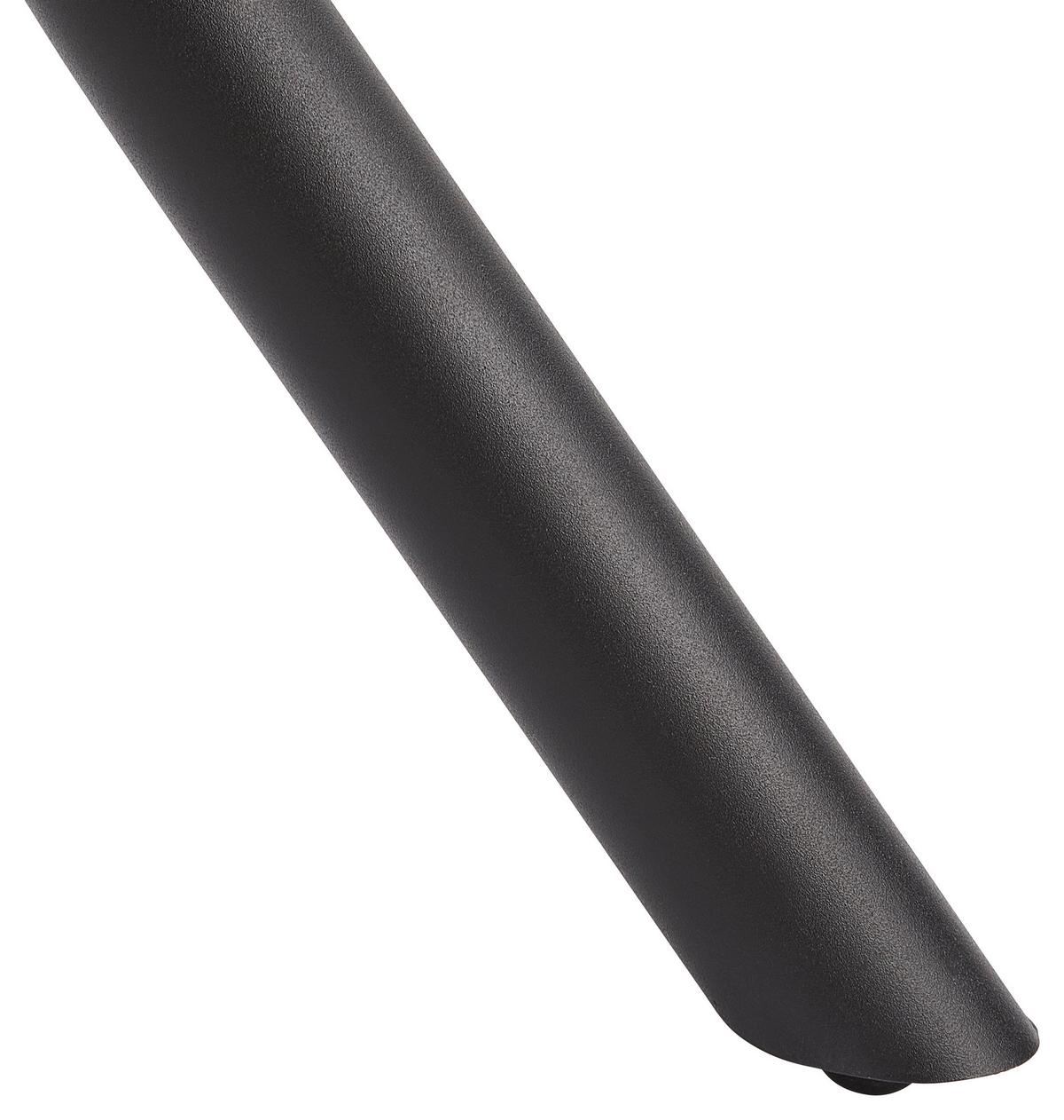 KRZESŁO Z PODŁOKIETNIKAMI ANNA - czarny/szary, Modern, metal/tkanina (62/84/62cm) - Livetastic