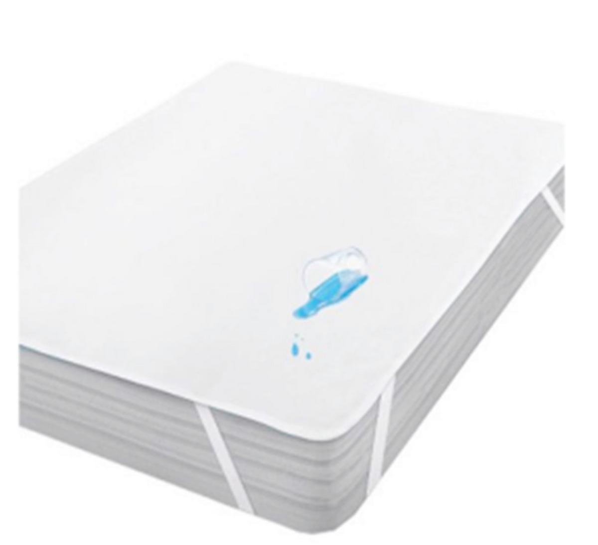 Matracvédő Vízlepergetős 120/200 - fehér, textil (120/200cm)