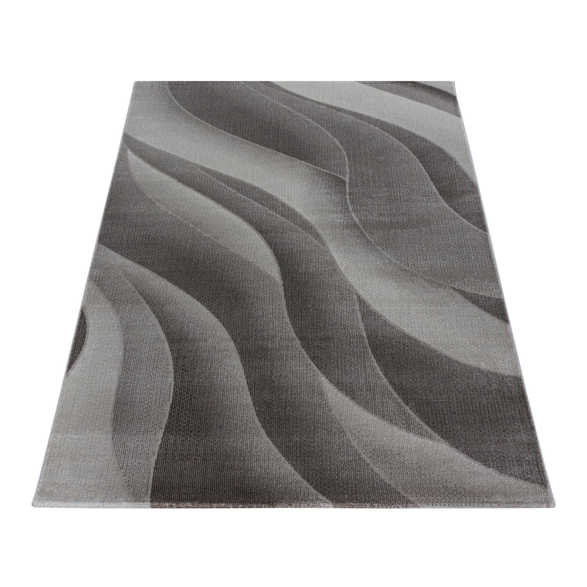 Webteppich Costa Braun ca. 140x200cm - Braun, Design, Textil (140/200cm)