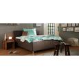 Polsterbett Anthrazit 180x200cm - Anthrazit, KONVENTIONELL, Kunststoff/Textil (198/50/95/216cm) - Premium Living