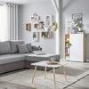 SOFFBORD ANOUK -BASED/SB- - vit/furufärgad, Modern, trämaterial/trä (60/60/40cm) - Based