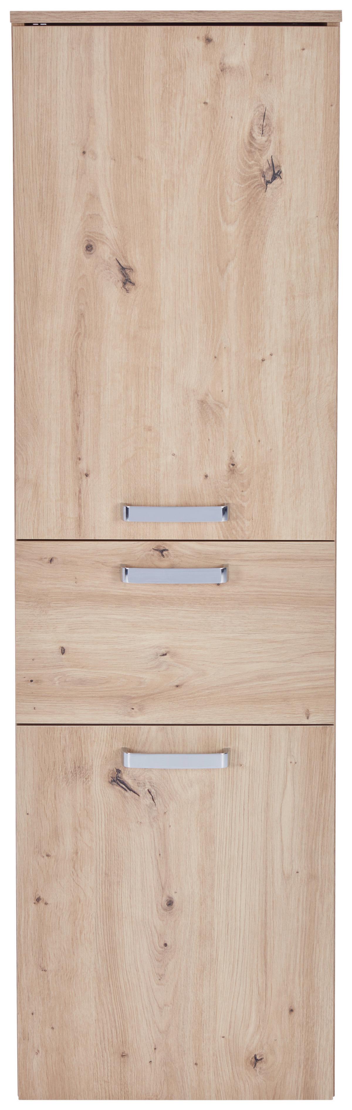 Dulap înalt Fresh - stejar Artisan, Konventionell, material pe bază de lemn (40/147/38,5cm) - Ondega
