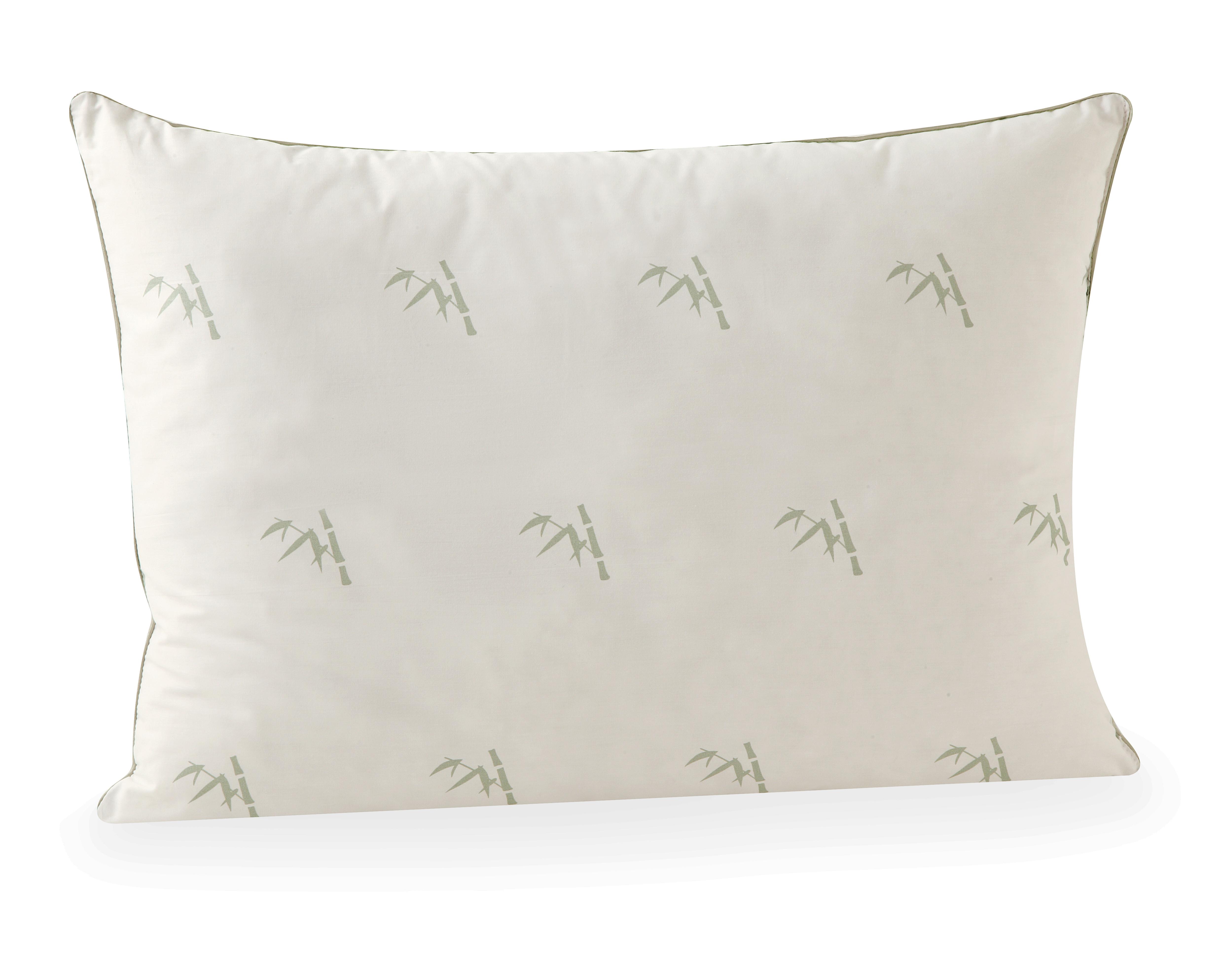 Kopfpolster Bamboo ca.40x80 cm - Weiß, Basics, Textil (40/80/20cm) - Yatas