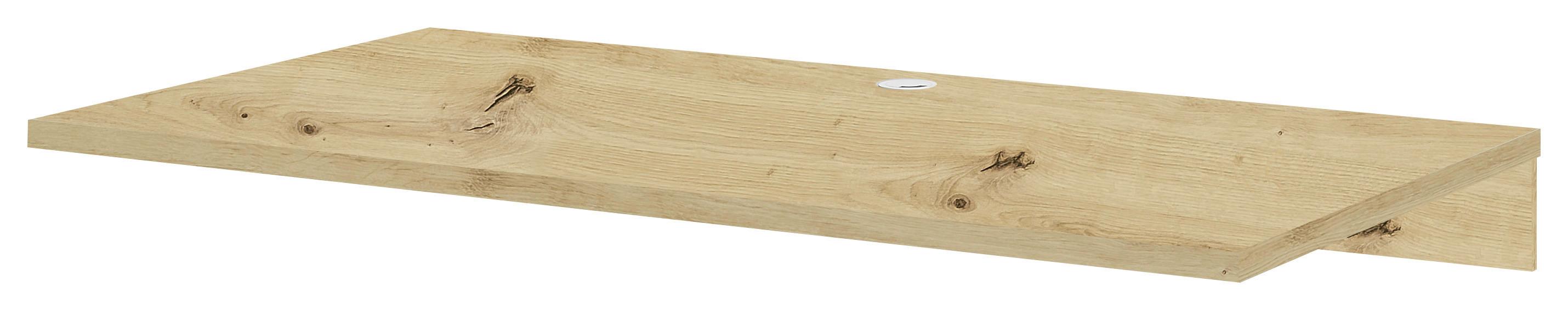 Schreibtischplatte Big Profi Office Eiche Artisan - Eiche Artisan, Modern, Holzwerkstoff (150/16/80cm) - Mömax