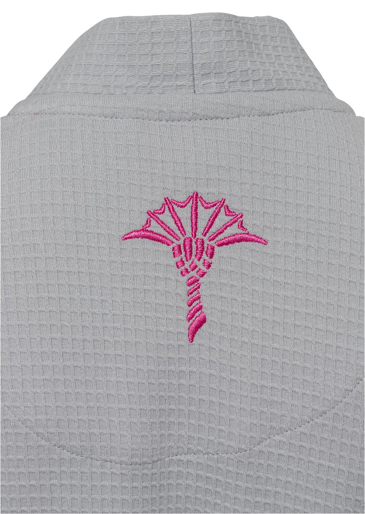 SZLAFROK KĄPIELOWY JOOP! UNI-PIQUÉ DAMEN KIMONO - szary, Basics, tkanina (32/34null) - Joop!