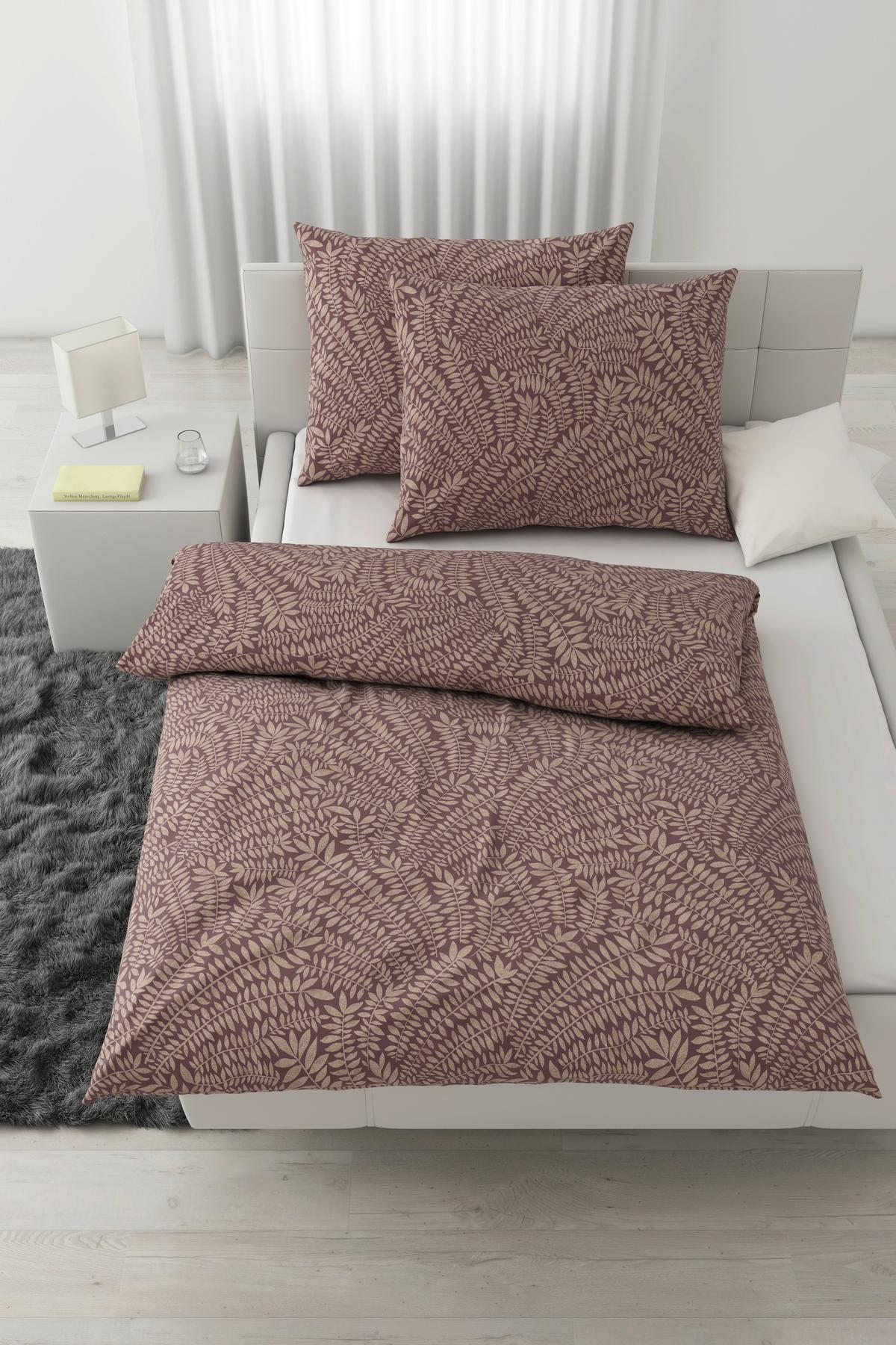 Lenjerie de pat Lorita cca. 200x220/2x50x70 cm - mov, textil (200/220cm) - Modern Living
