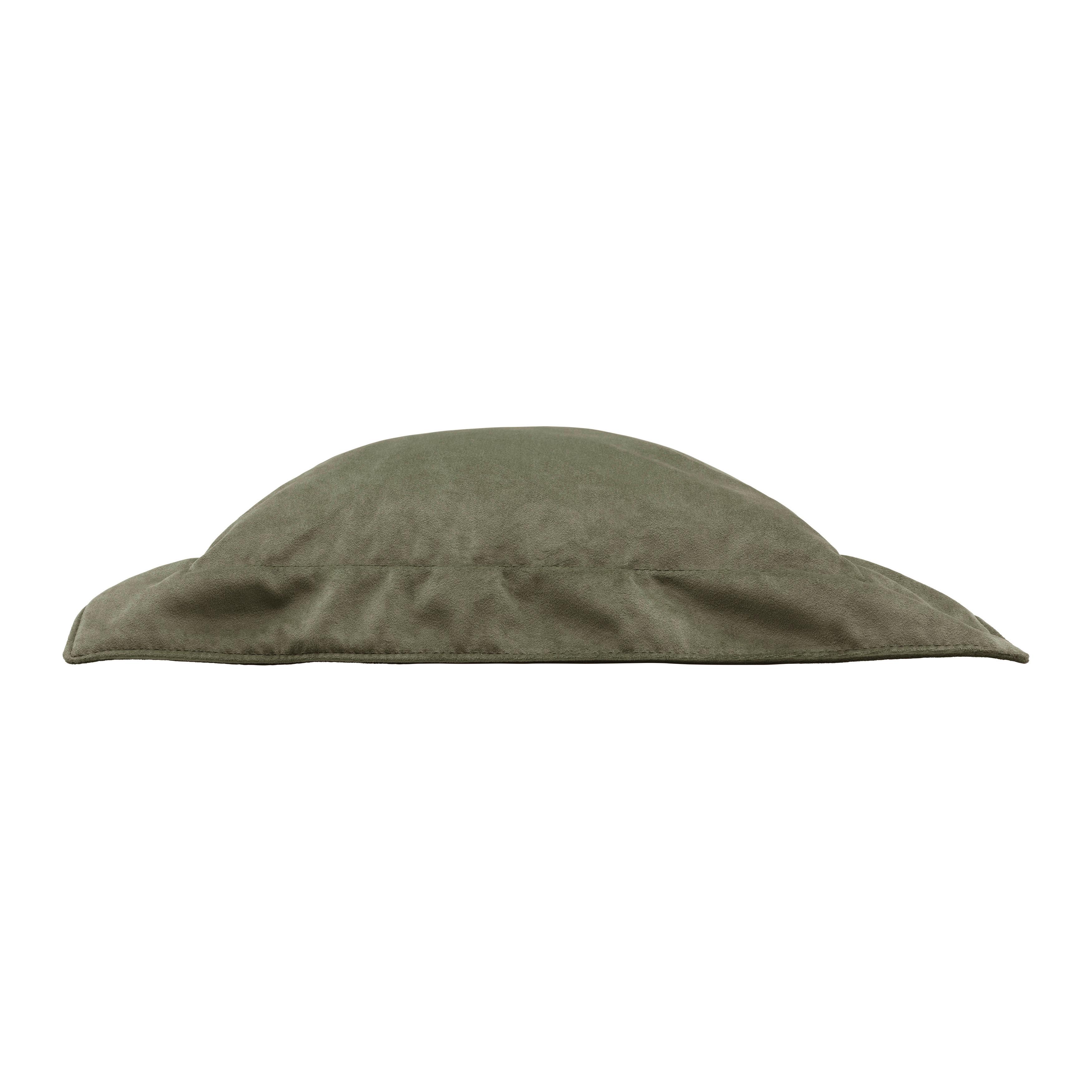 Blazina Za Zofo Trendy, Olivno Zelena, 40x40 - olivno zelena , Moderno, tekstil (40/40cm) - Premium Living