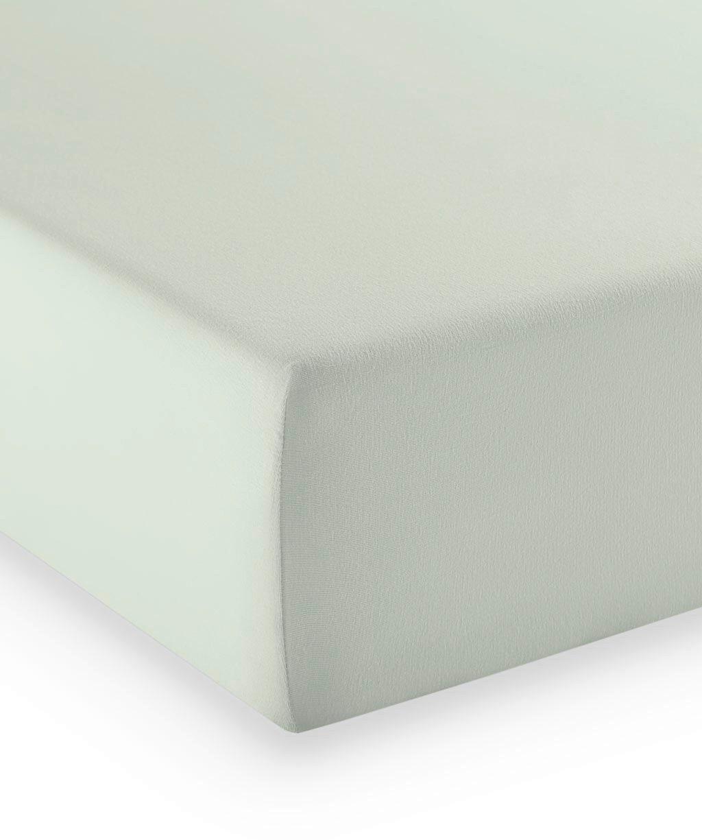Boxspring-fixleintuch Q 4000 51 - Mintgrün, Basics, Textil (140-160/200-210cm) - Fleuresse