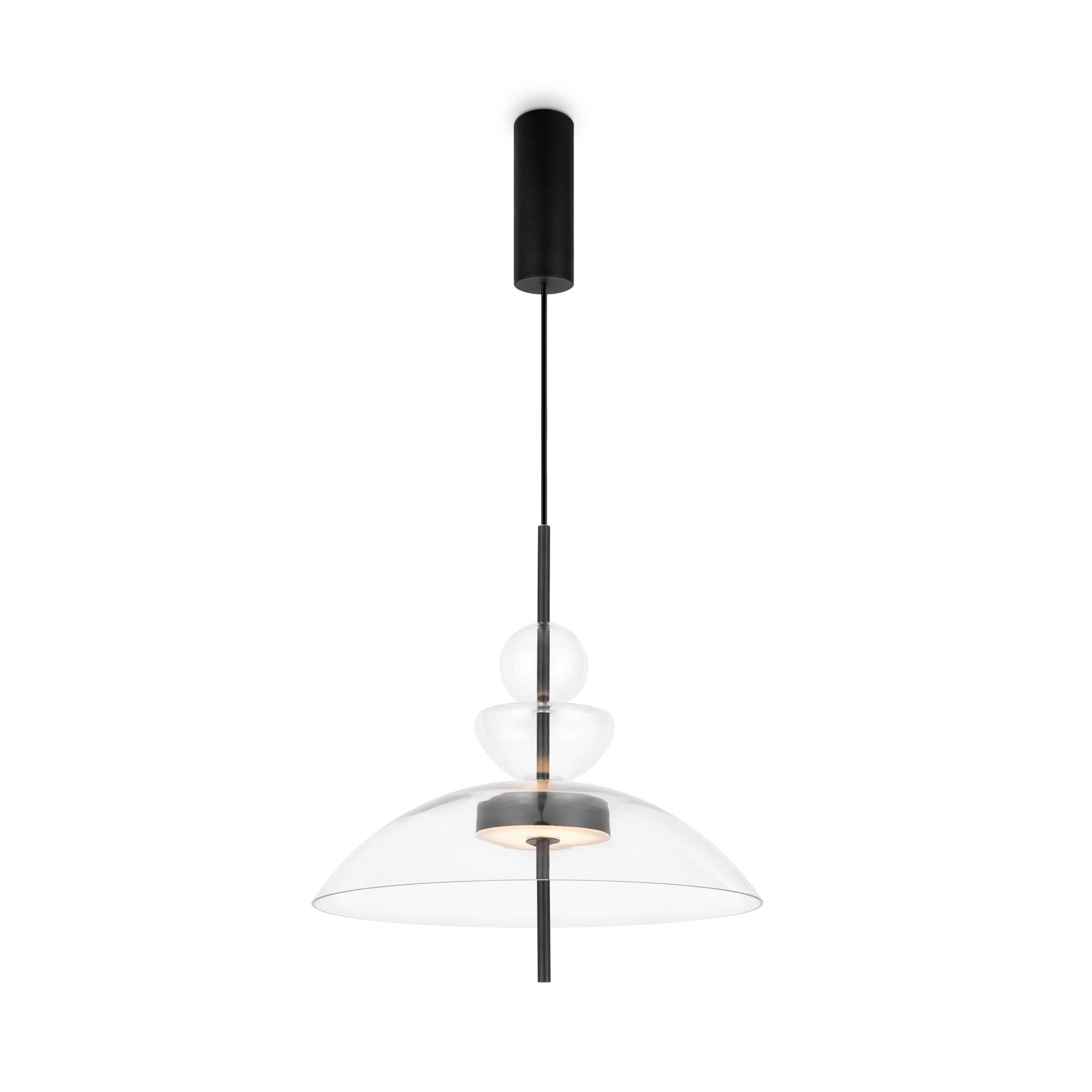 Pendelleuchte Mod185pl-L6b3k3 - Schwarz, Design, Metall (40/358cm) - MAYTONI