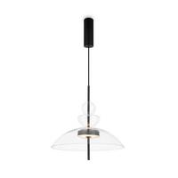 Pendelleuchte Mod185pl-L6b3k3 - Schwarz, Design, Metall (40/358cm) - MAYTONI