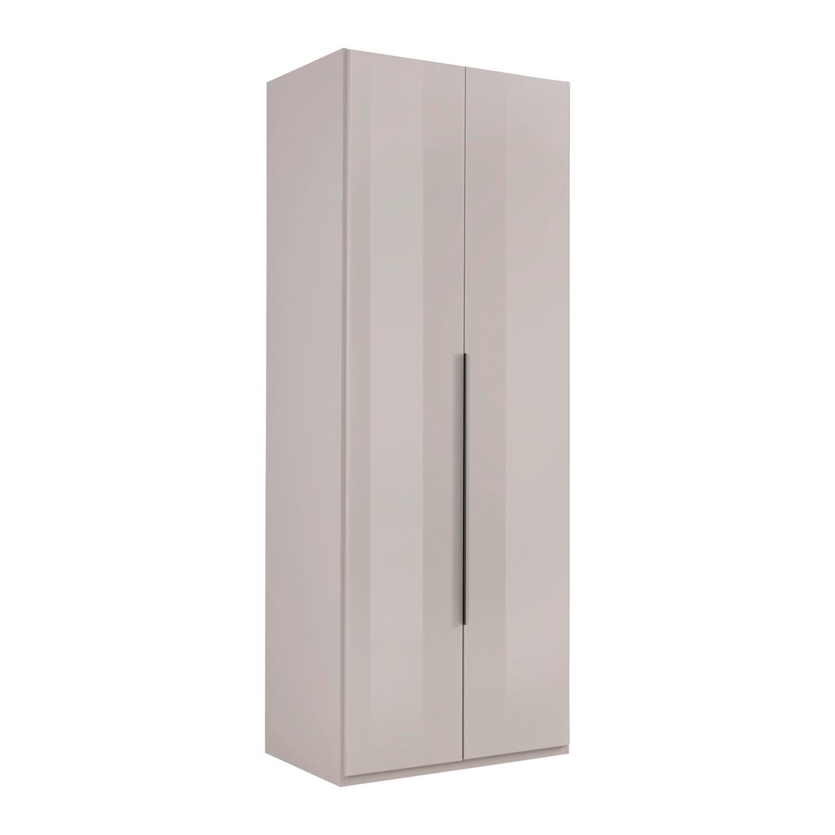 Ormar S Klasičnim Vratima New York - sahara/siva, Konvencionalno, staklo/drvni materijal (90/236/58cm) - Premium Living