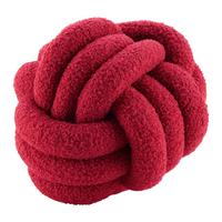 Zierkissen Paul Bordeaux - Bordeaux, Textil (25cm) - Mömax