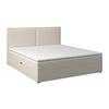 BOXBETT IMOLA - noir/crème, MODERN, textile/matière synthétique (180/200cm) - Bessagi Home