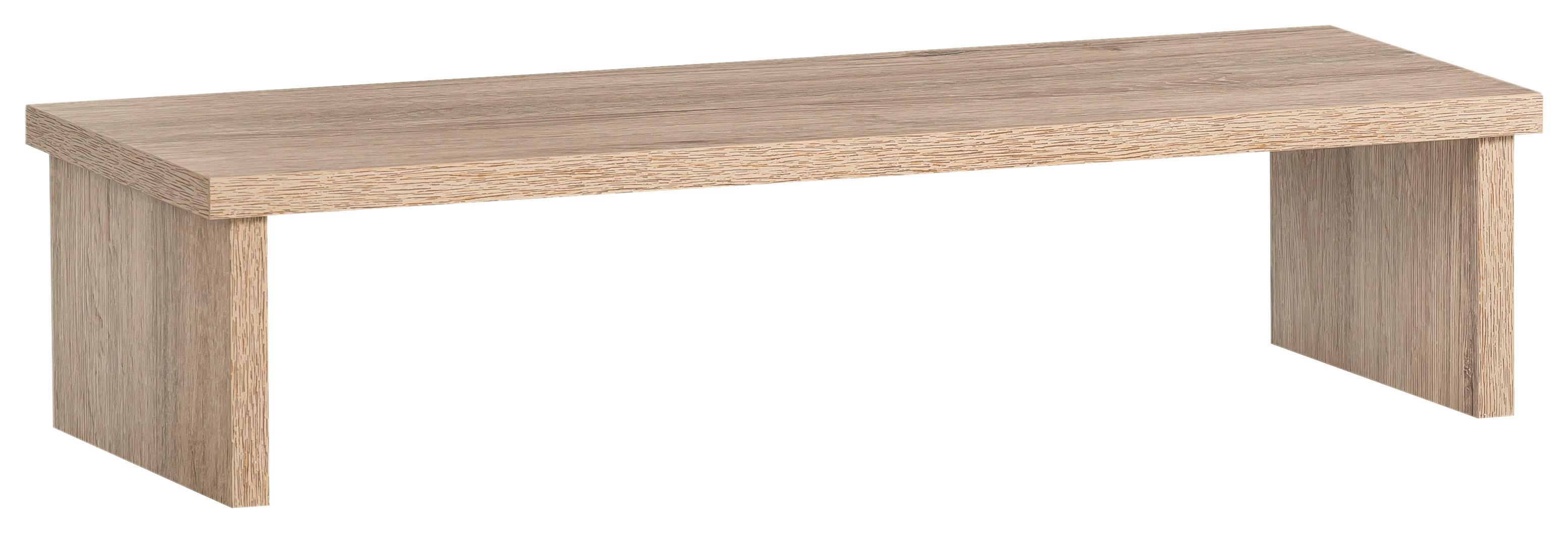 Bildschirmerhöhung Niels 550 Wildeiche - Wildeiche, MODERN, Holzwerkstoff (55/12,7/20cm) - MID.YOU