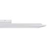 LED-TAKLAMPA CORNELIUS -AKT- - vit/silver, Modern, metall/plast (120/30/7,5cm) - Mömax