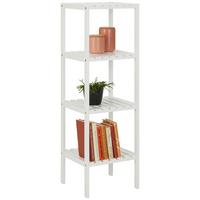 Regal in Weiß - Weiß, MODERN, Holzwerkstoff (34/110/33cm) - Mömax
