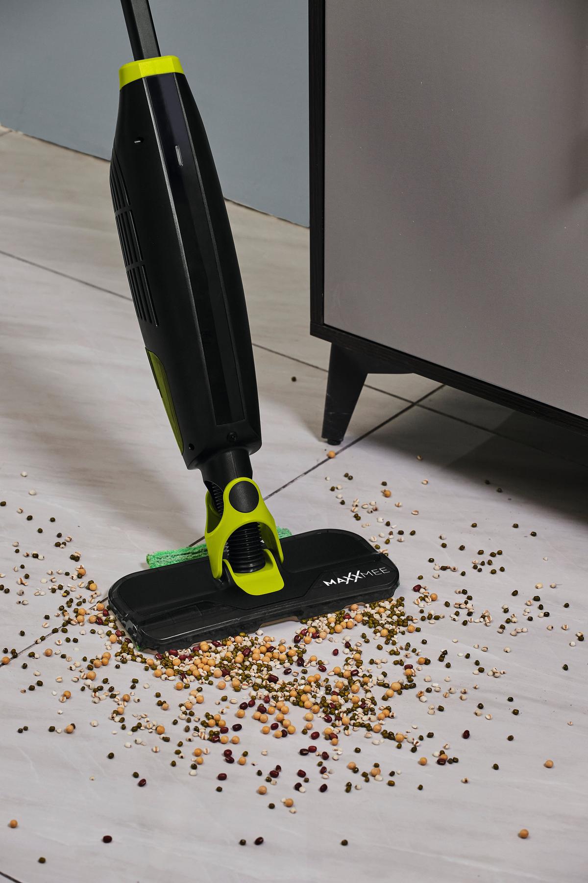 MOP DO MYCIA 05700 - zielony/czarny, Basics, tworzywo sztuczne/tkanina (13/24/121cm)