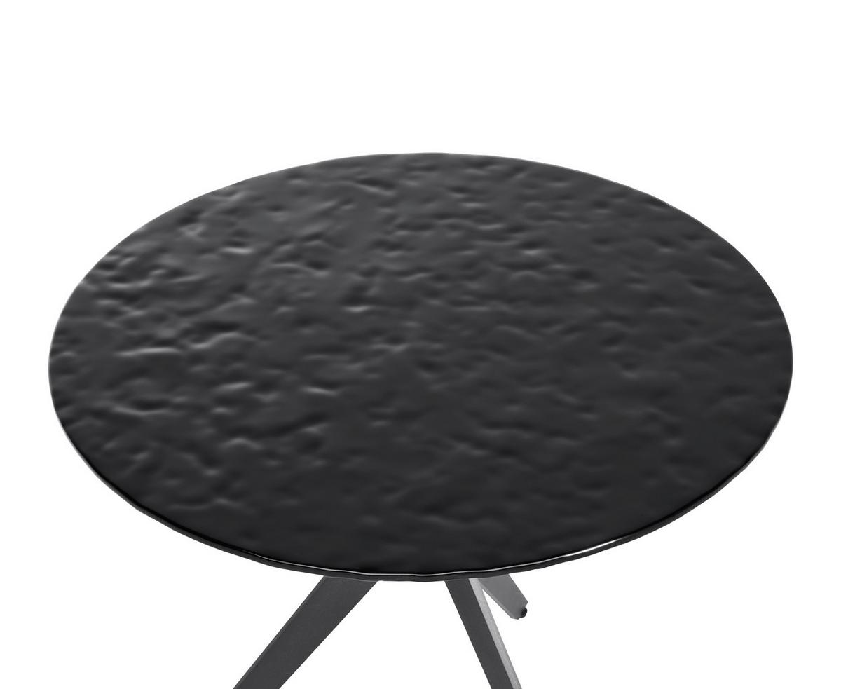 Couchtisch Conti Schwarz, 2er Set - Schwarz, MODERN, Glas/Metall (70/55/38/48/70/55cm) - Mömax