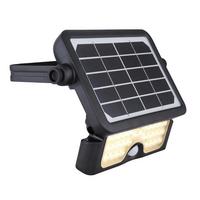 Solarna Svetilka Solar, S Sijalko - črna, Basics, umetna masa (23,2/15/3,4cm) - Globo