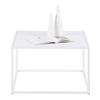 SOFFBORD KUBO -TOP- -BASED- - vit, Modern, metall/trämaterial (60/60/38cm) - Based