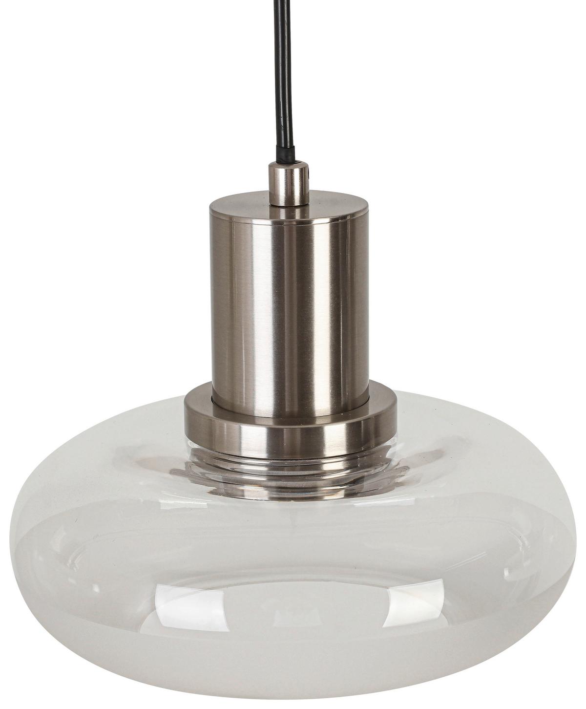 LAMPA WISZĄCA KATHARINA - biały/przezroczysty, Trend, tworzywo sztuczne/metal (85/20/120cm) - Novel