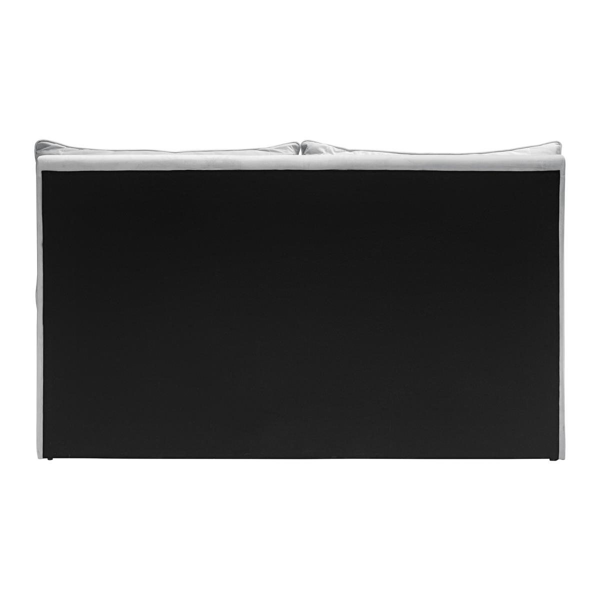 Polsterbett Malea ca. 180x200 cm Hellgrau - Hellgrau/Schwarz, MODERN, Holz/Textil (180/200cm) - Bessagi Home