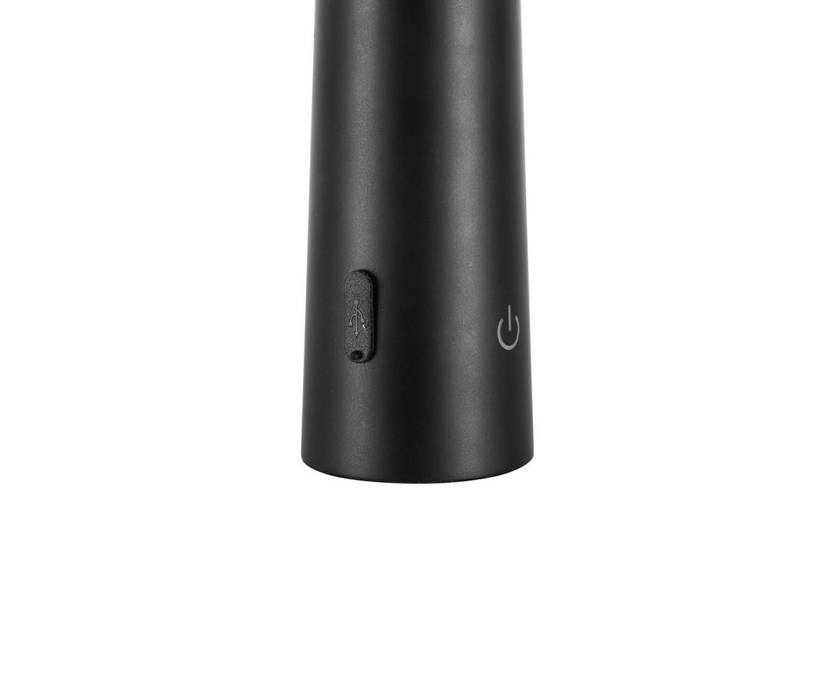 Zunanja Led-svetilka Kolim - črna, Romantika, umetna masa (14/19cm) - Modern Living