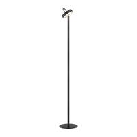 LED-Stehleuchte Amag Schwarz max. 1,5 Watt - Schwarz, MODERN, Kunststoff/Metall (18/18/125cm)