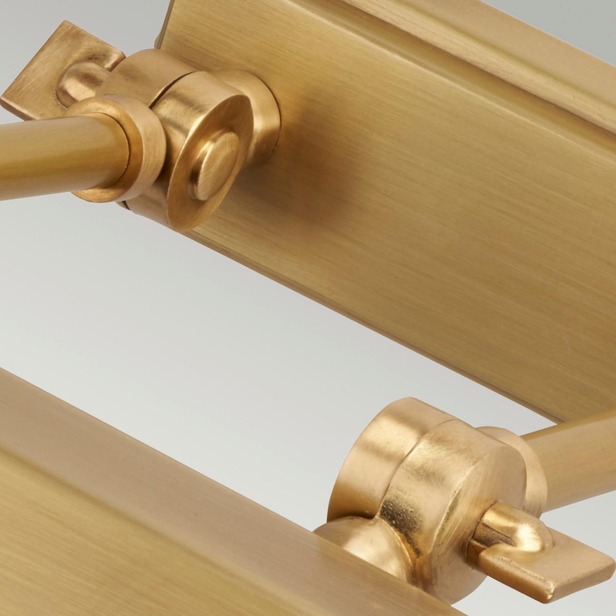 Svjetiljka Za Slike Boja Mjeda - boje mjeda, Basics, metal (18.2/11.9/18.6cm)