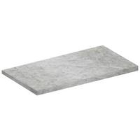 Delovna Plošča Fasola, Siva, 120x60 - siva, Trend, leseni material (120/3/60cm) - MID.YOU