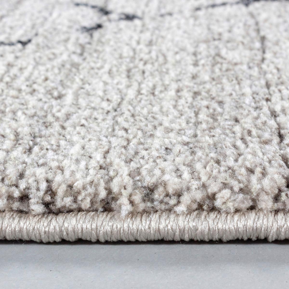 Webteppich Tasa Beige ca. 160x230cm - Beige, Design, Textil (160/230cm) - Novel