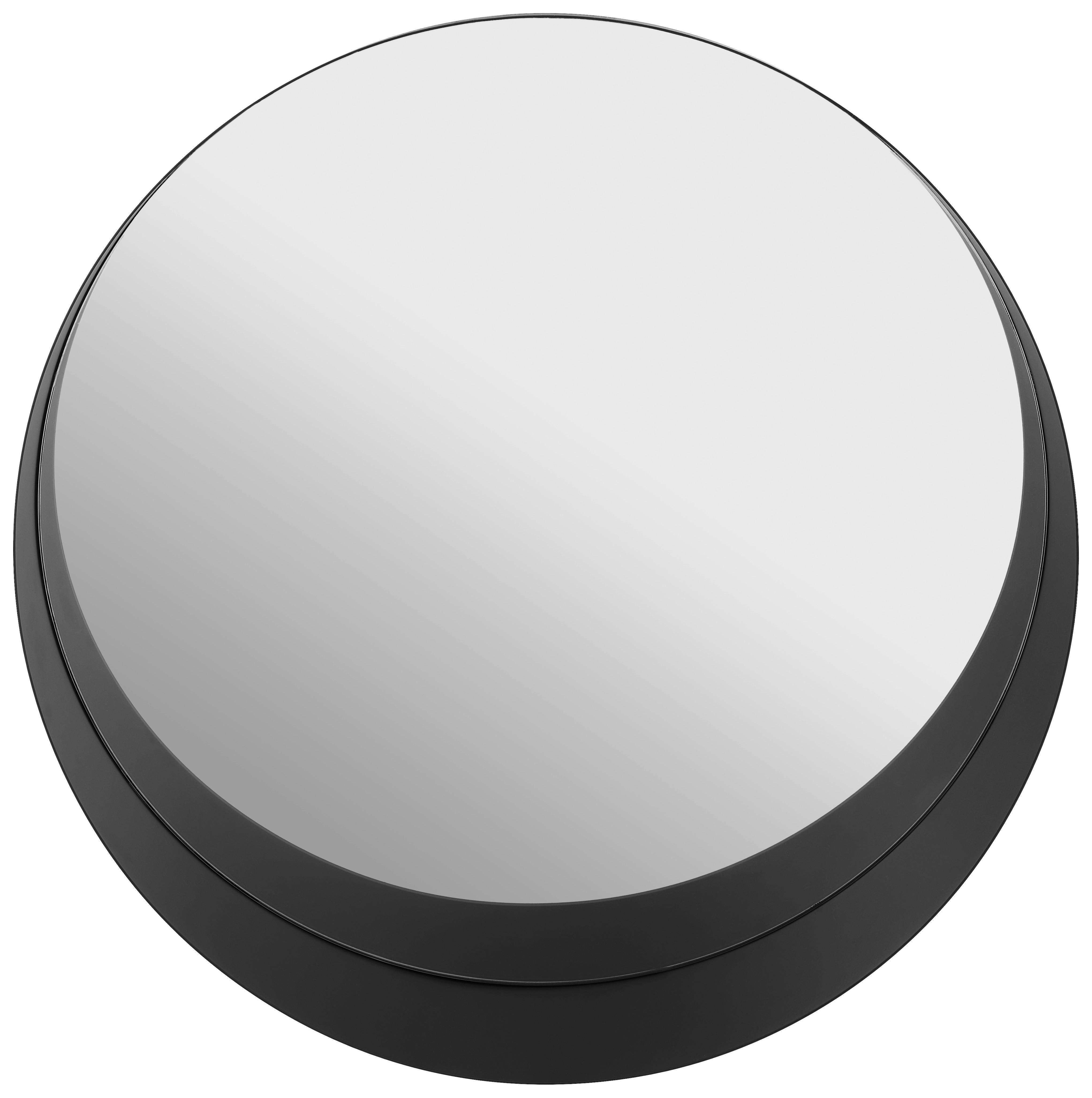 LUSTRO ŚCIENNE CAIPI - czarny, Trend, metal/szkło (30/30/6cm) - Landscape