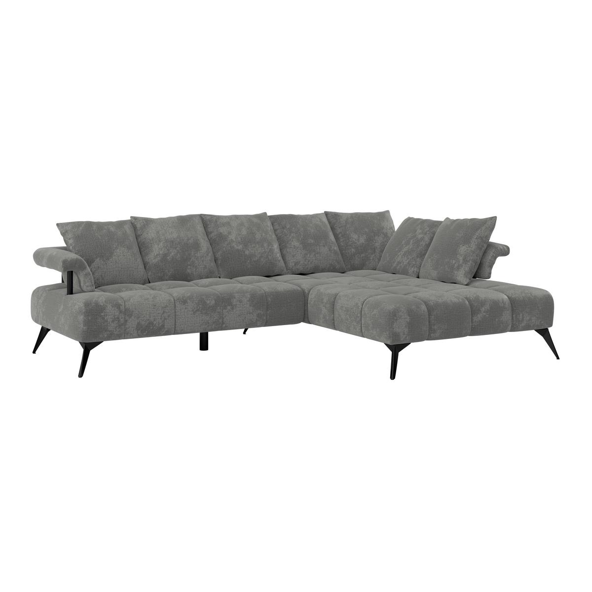 Coltar VANESSA NEW - gri, Modern, textil (297/200cm) - Modern Living