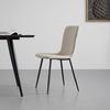 STOL ELIF - beige/svart, Modern, metall/trä (43/86/55cm) - Bessagi Home