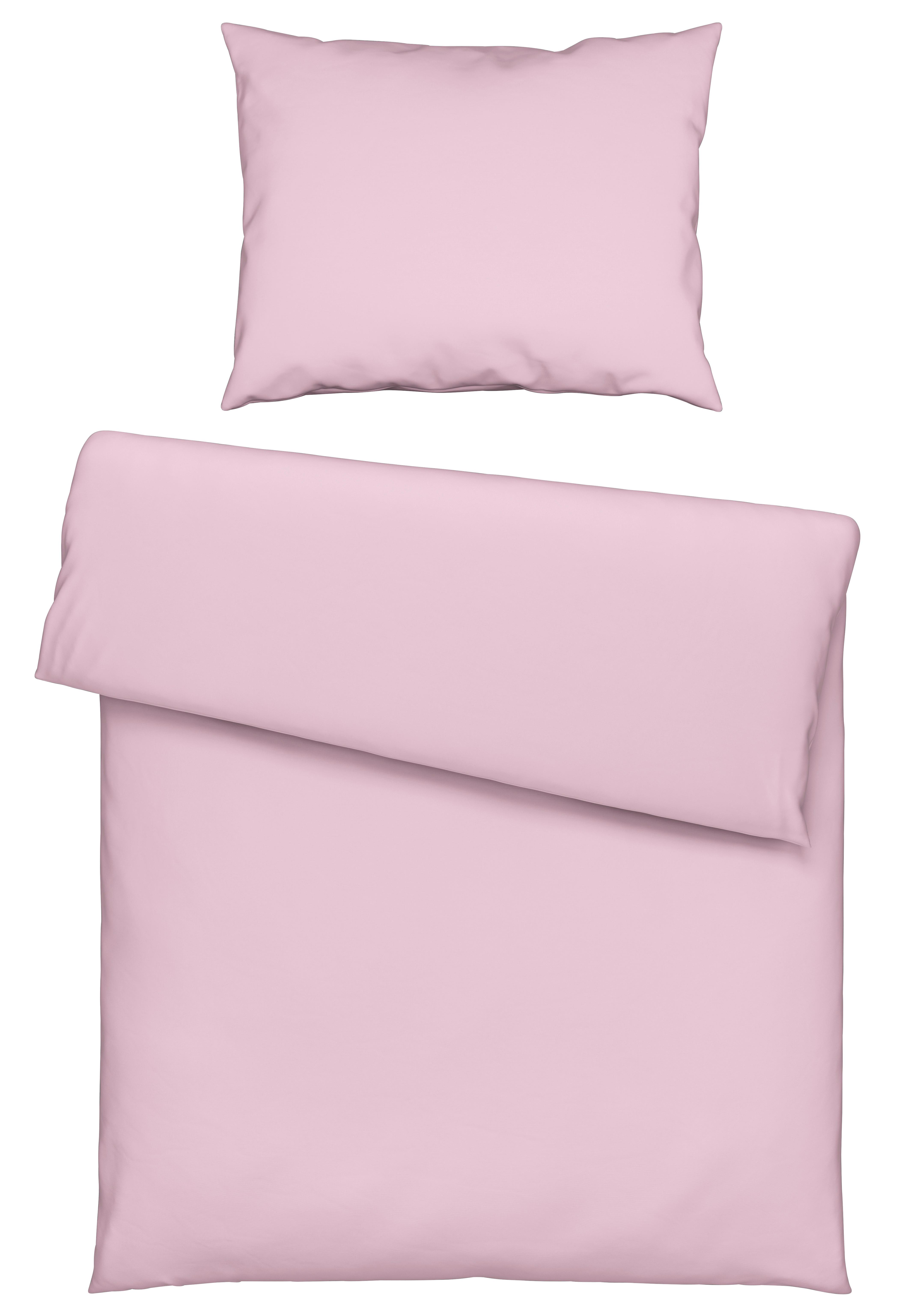 Ágyneműhuzat-garnitúra Iris - rózsaszín, Modern, textil (140/200cm) - Modern Living