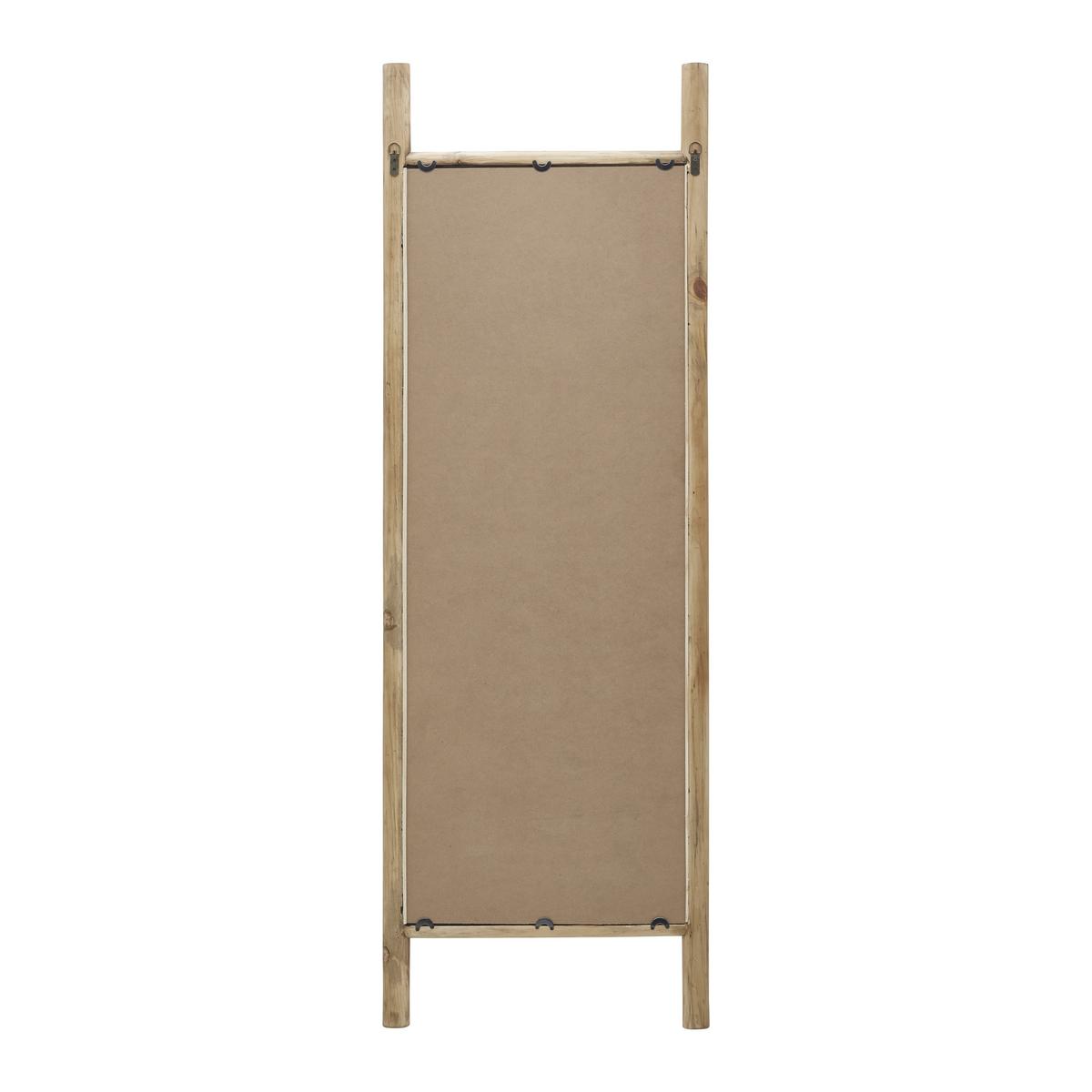 Spiegel Jasmin ca. 57x170 cm Tannenholz massiv - Naturfarben, MODERN, Glas/Holz (57/170/5cm) - Bessagi Home