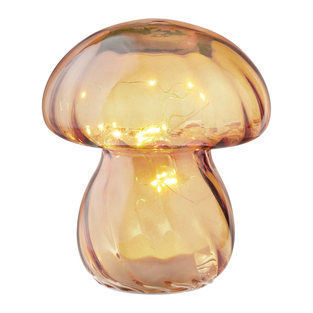 LED Díszlámpa Bonnie - Üveg (13/15.5cm)