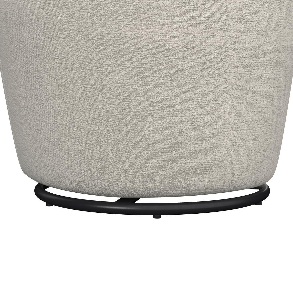 Stuhl Vittore Creme Chenille Gepolstert - Beige/Creme, MODERN, Holz/Textil (56/83,5/62cm) - Bessagi Home