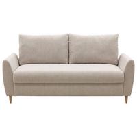 Trosjed Lino - boje oraha/bež, Konvencionalno, drvni materijal/drvo (180/92/78cm)