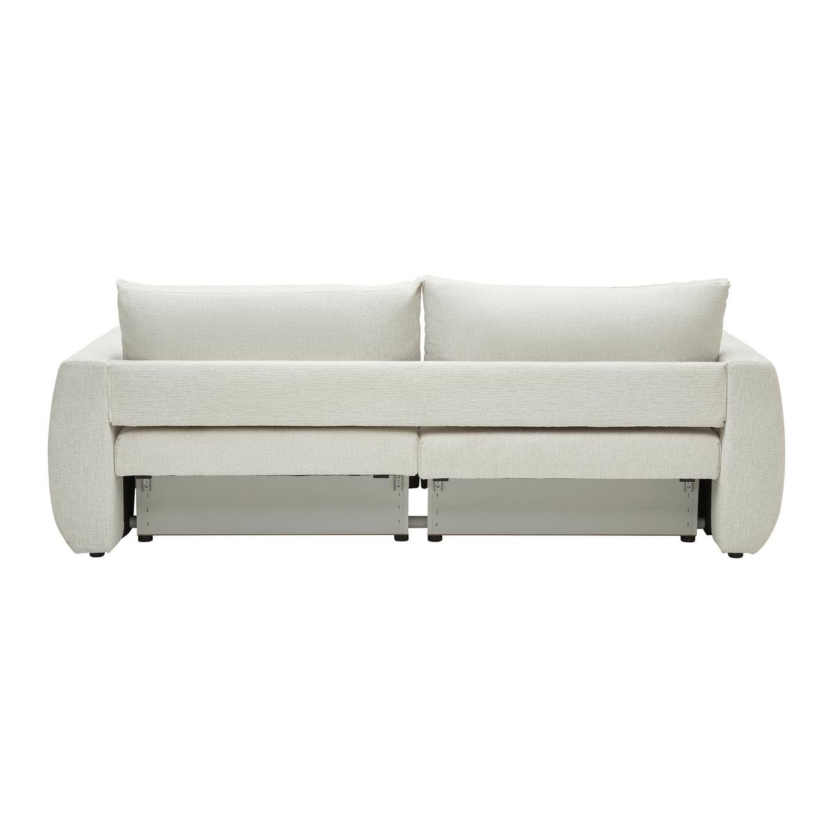 Schlafsofa Bologna Creme - Beige/Creme, Holz/Textil (245/74-90/104cm) - Mömax