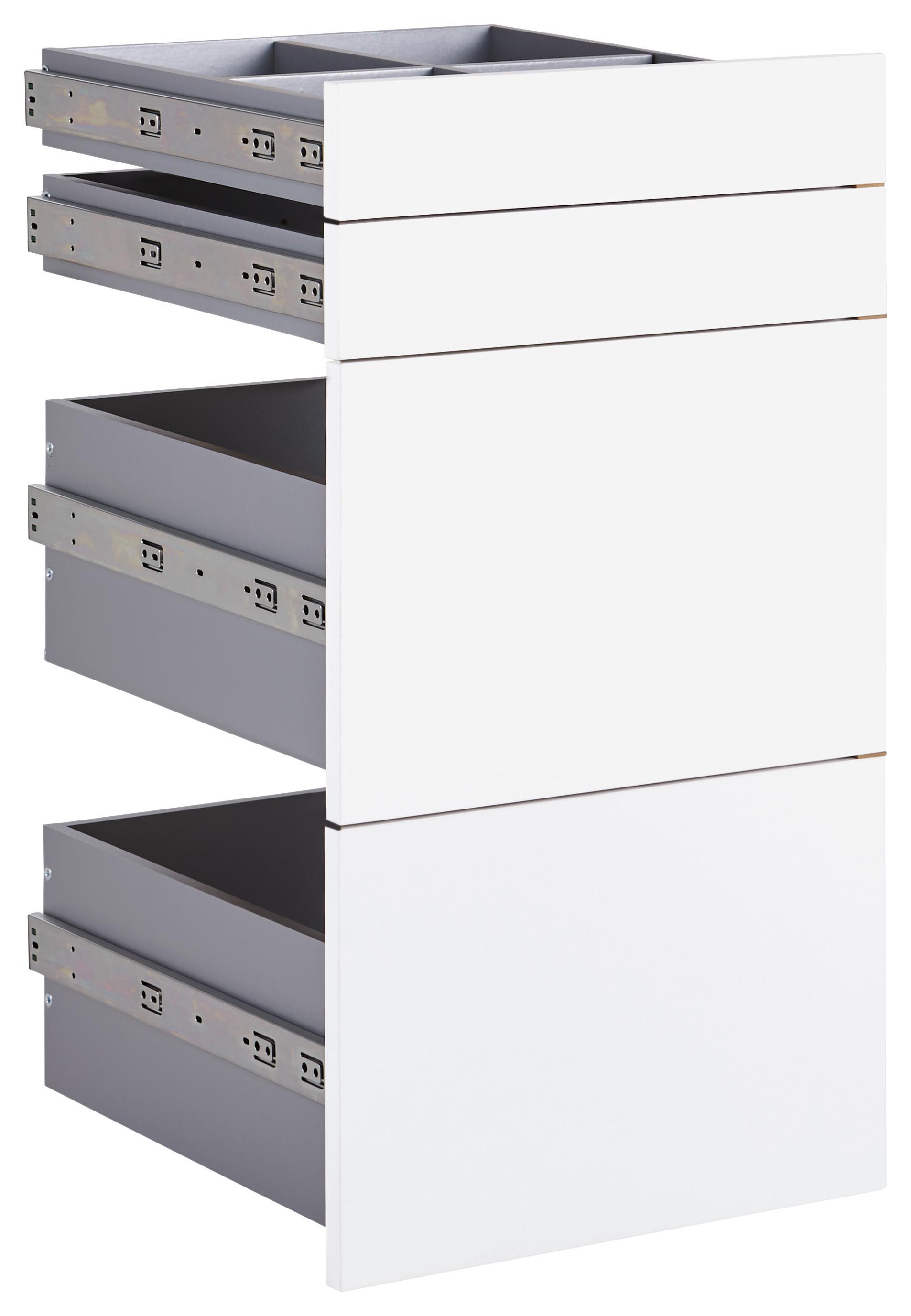 LÅDSET UNIT -BASED- - vit, Modern, trämaterial (45,3/83/47cm) - Based